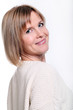 Portrait of good looking mid aged woman