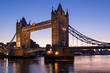 Großbritannien, London, Tower Bridge, Dämmerung