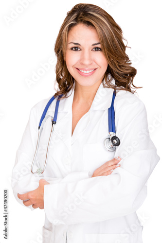 Photo: Friendly female doctor Friendly female doctor