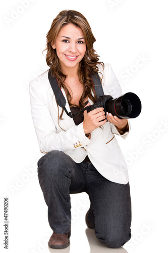 Photo: Female photographer Female photographer