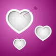 Valentines day card design background eps 10