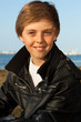Foto: Teenager at the beach Teenager at the beach