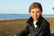 Foto: Teenager at the beach Teenager at the beach