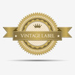 Retro vintage label and sticker