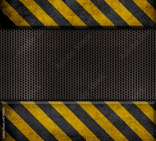 Illustration: industrial metal template background industrial metal template background