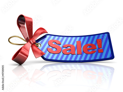 Illustration: sale tag sale tag