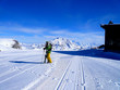 tignes, paysage hivernal