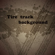 Tire track background