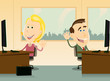 Teamwork At The Office