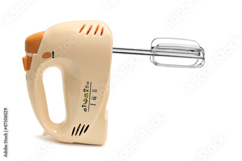 Photo: mixer isolated on white background mixer isolated on white background