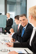 Business - Präsentation in einem Team