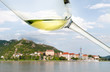 Weinglas in der Wachau