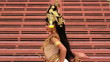 Apsara Dancer beautiful supernatural female in asian mythology