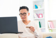 Southeast Asian male online shopping