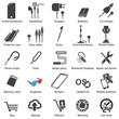 set Mobile servise web icons