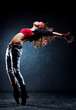 Young woman dancer