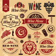 Wine labels collection