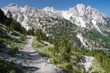 Mountain Range Albanian Alps