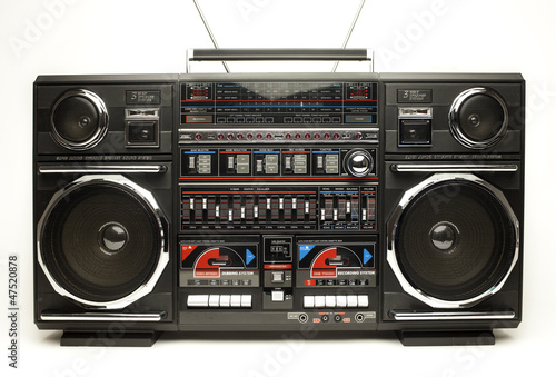 Photo: retro ghettoblaster retro ghettoblaster