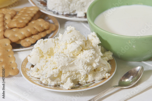 Photo: Breakfast, cottage cheese Breakfast, cottage cheese
