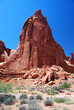 Piton Rocheux, Arches National Park, USA