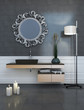 Modern Style Grey Bathroom at Night