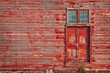 Red Barn Door
