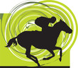 abstract horse illustration