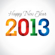 New Year Greeting Card 2013