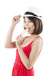 Photo: Chinese woman eating ice lolly Chinese woman eating ice lolly
