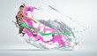Modern style dancer