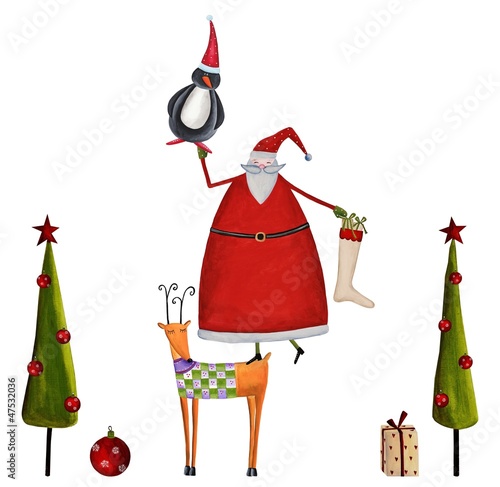 Illustration: Christmas card Christmas card