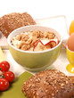 Breakfast, healthy eating concept
