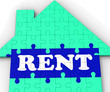 Rent House Shows Rental Property Agents