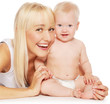Foto: Happy mother with baby Happy mother with baby