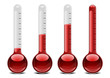 red thermometers