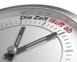zeit läuft ab