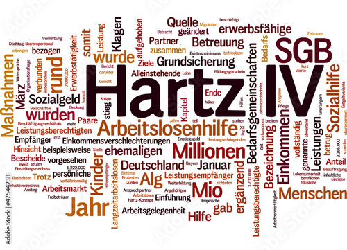 Vector: Hartz IV (Hartz 4 oder ALG II) Hartz IV (Hartz 4 oder ALG II)
