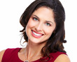 Photo: Young beautiful woman portrait. Young beautiful woman portrait.