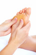 Feet massage.