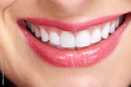 Photo: Beautiful woman smile. Beautiful woman smile.