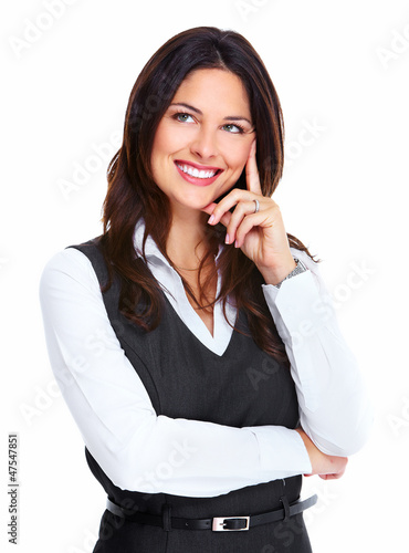 Photo: Beautiful young business woman. Beautiful young business woman.