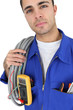 Electrician ready to work