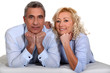 Middle-aged couple