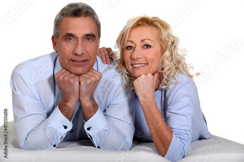 Photo: Middle-aged couple Middle-aged couple