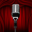 old microphone