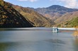 Photo: 広瀬湖の紅葉と木賊山 広瀬湖の紅葉と木賊山