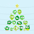 birds on wires