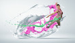 Modern style dancer