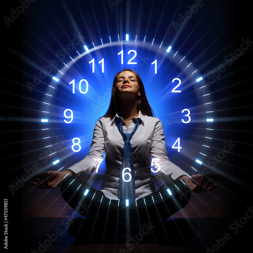 Photo: Clock. time concept Clock. time concept